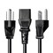 Rocstor 6Ft/1.8M Premium Computer Power Cord Nem Y10C111-B1 - alternate 4